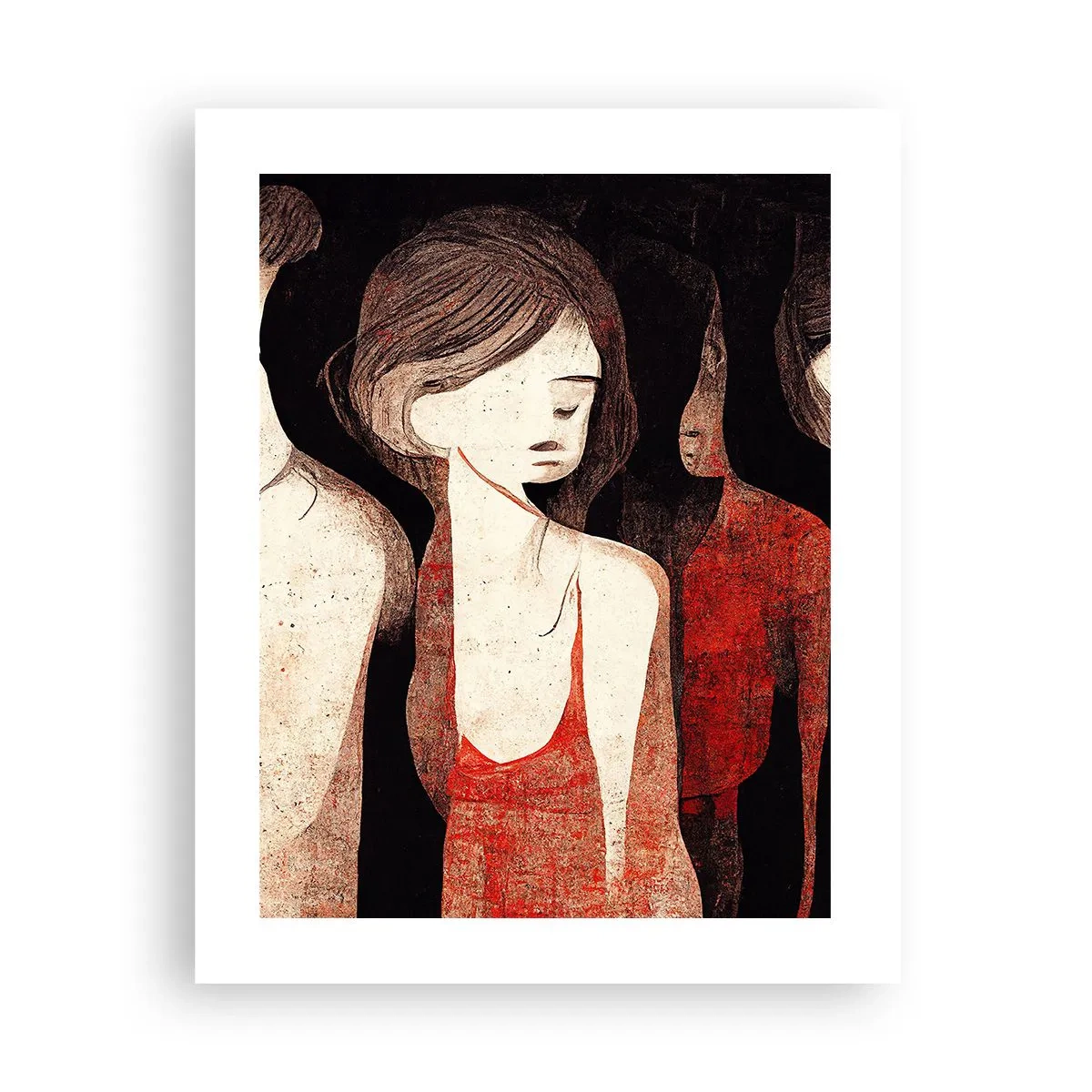 Poster - Madonnen der Dunkelheit - 40x50 cm