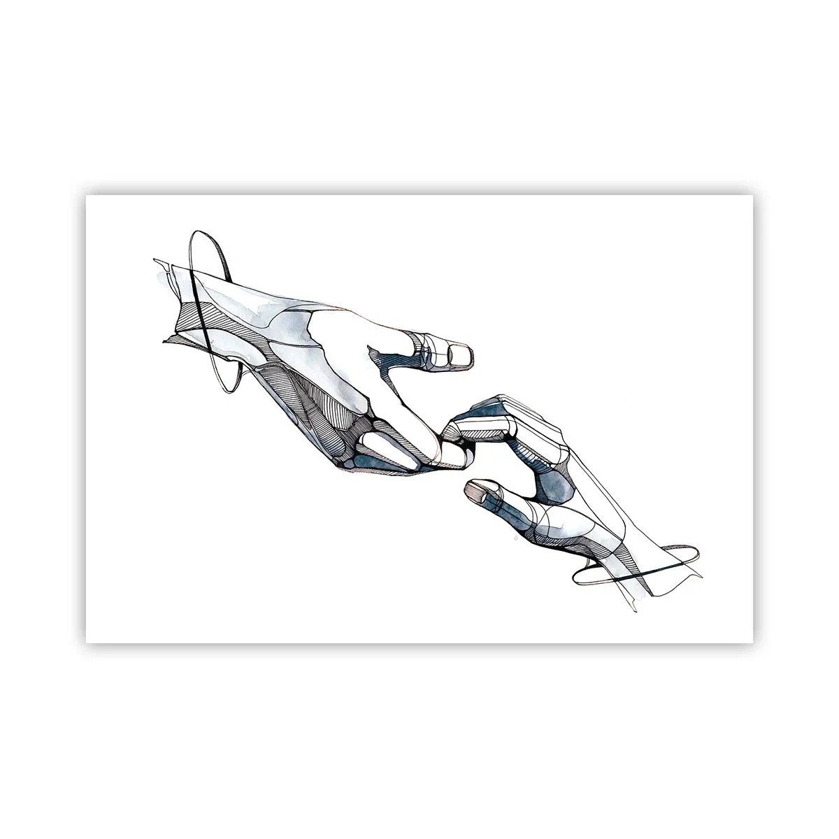 Poster - Eine gute Geste - 91x61 cm