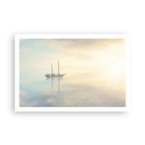 Poster - Im Meer der Stille - 91x61 cm