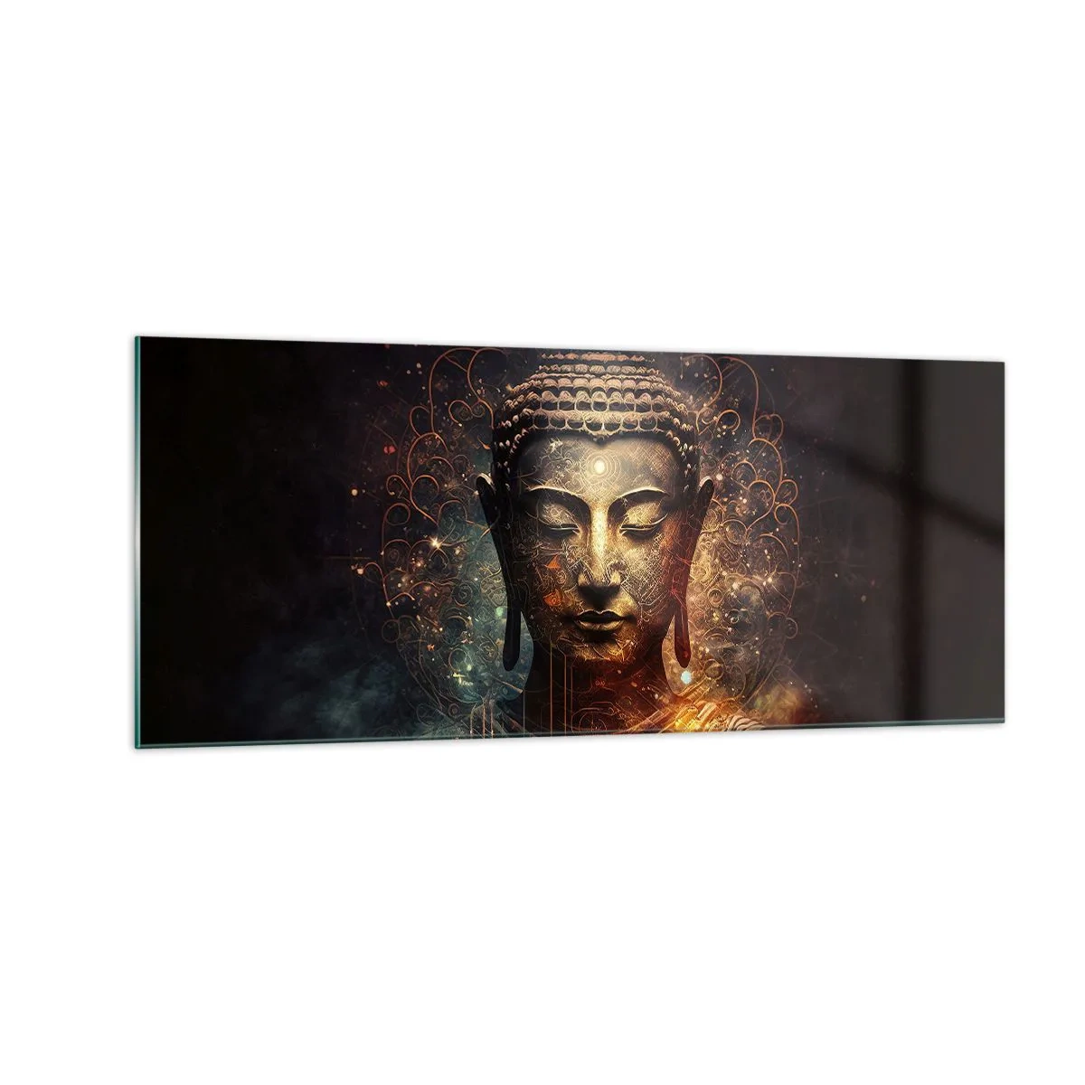Glasbild - Bild auf glas - Spirituelles Gleichgewicht - 100x40 cm