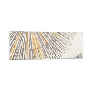 Glasbild - Bild auf glas - Schönheit des Strahls - 90x30 cm