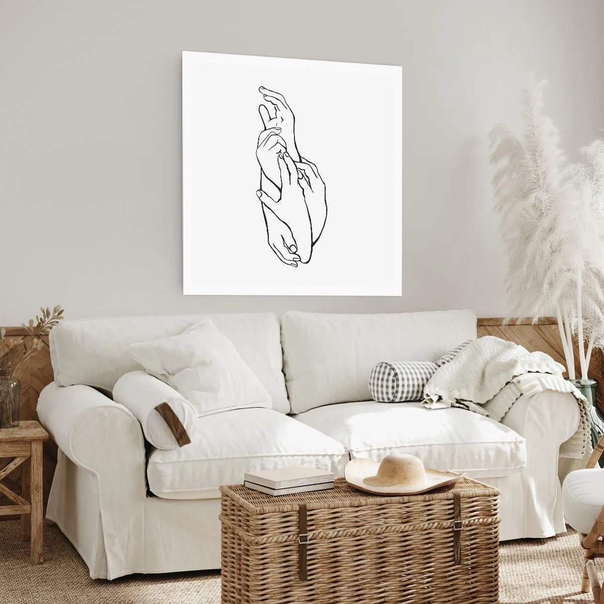 Poster - Gute Geste - 60x60 cm