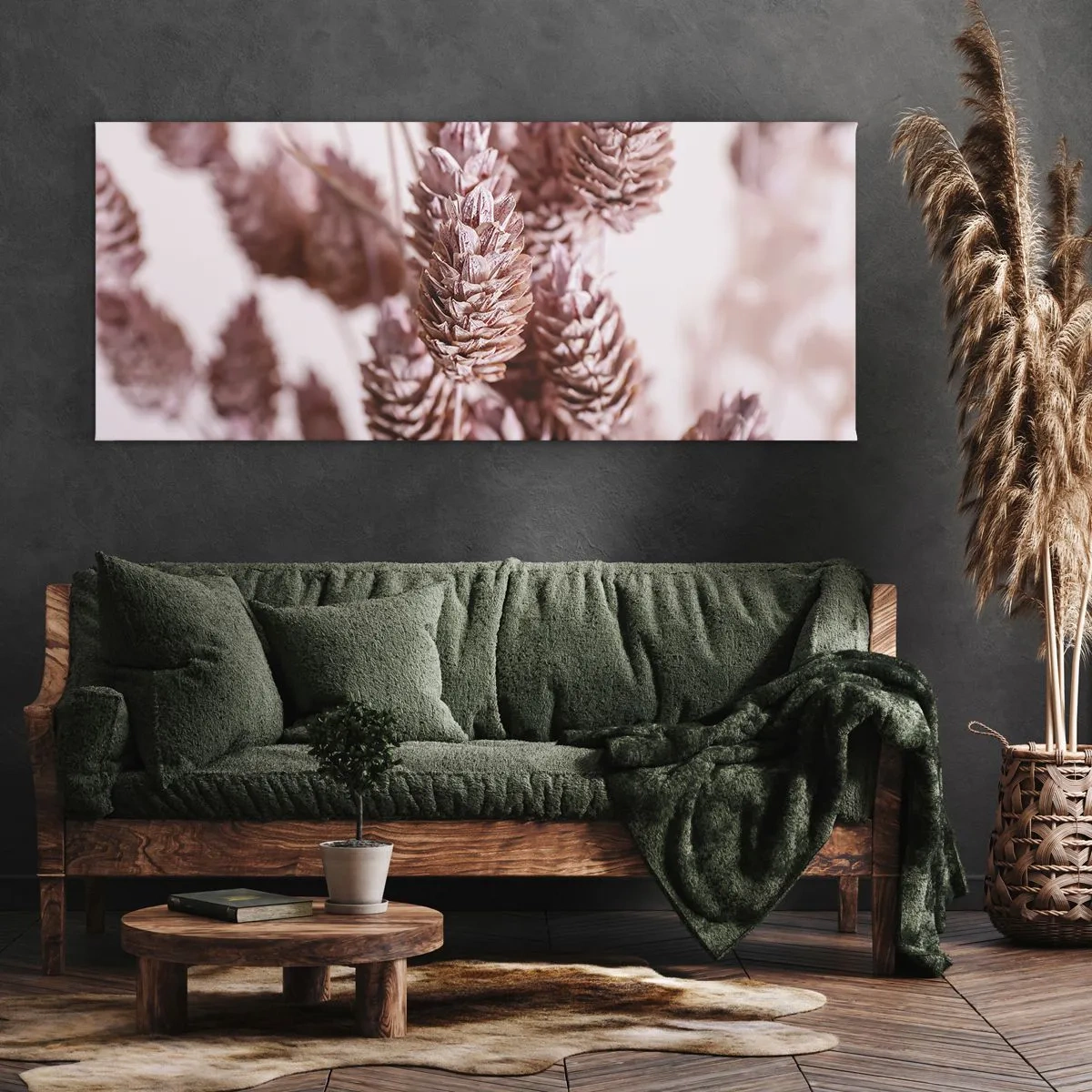 Bild auf Leinwand - Leinwandbild - Scheinbar unauffällig - 100x40 cm