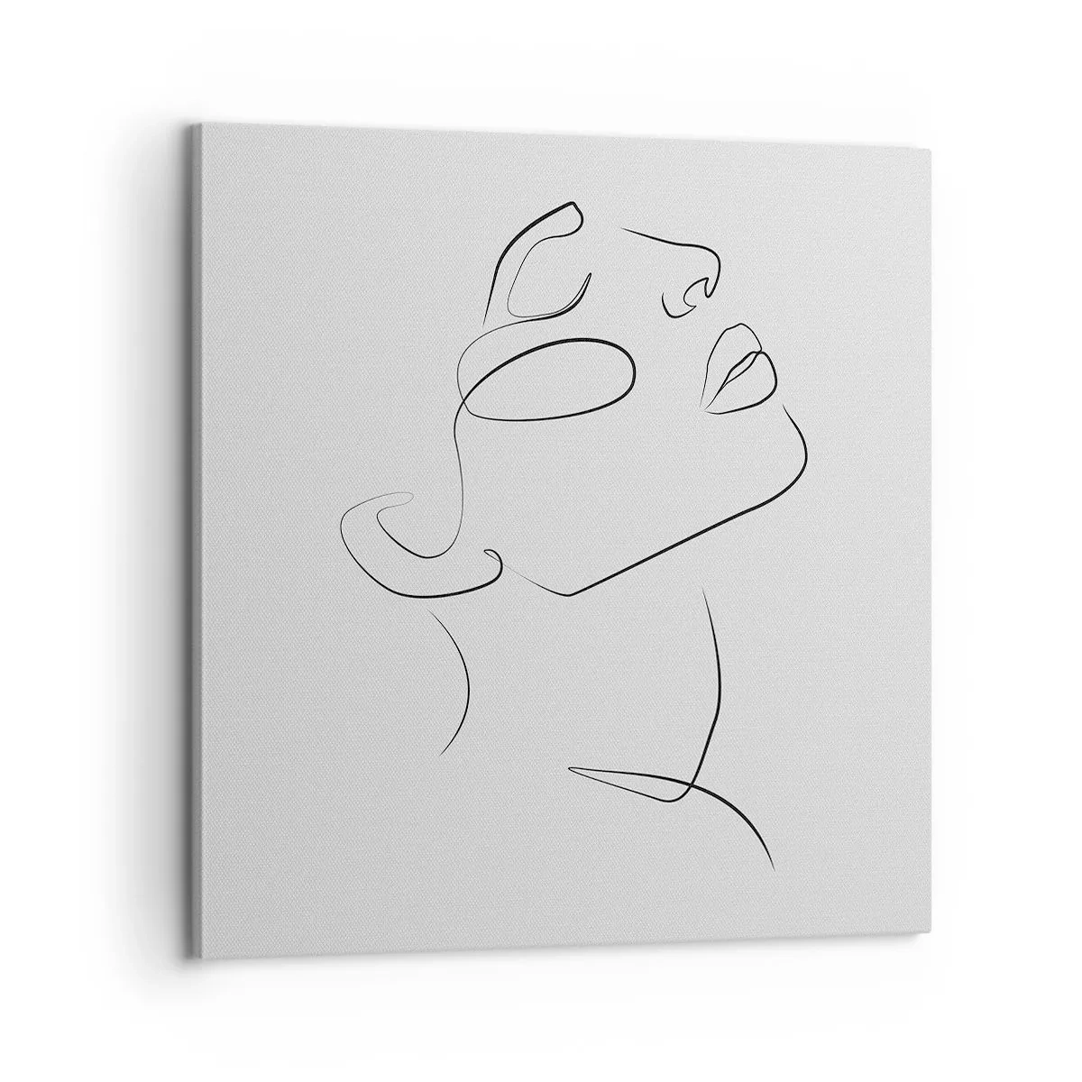 Bild auf Leinwand - Leinwandbild - Die Drehungen und Wendungen der Träume - 60x60 cm