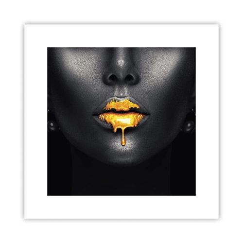 Poster - Goldmaul - 30x30 cm