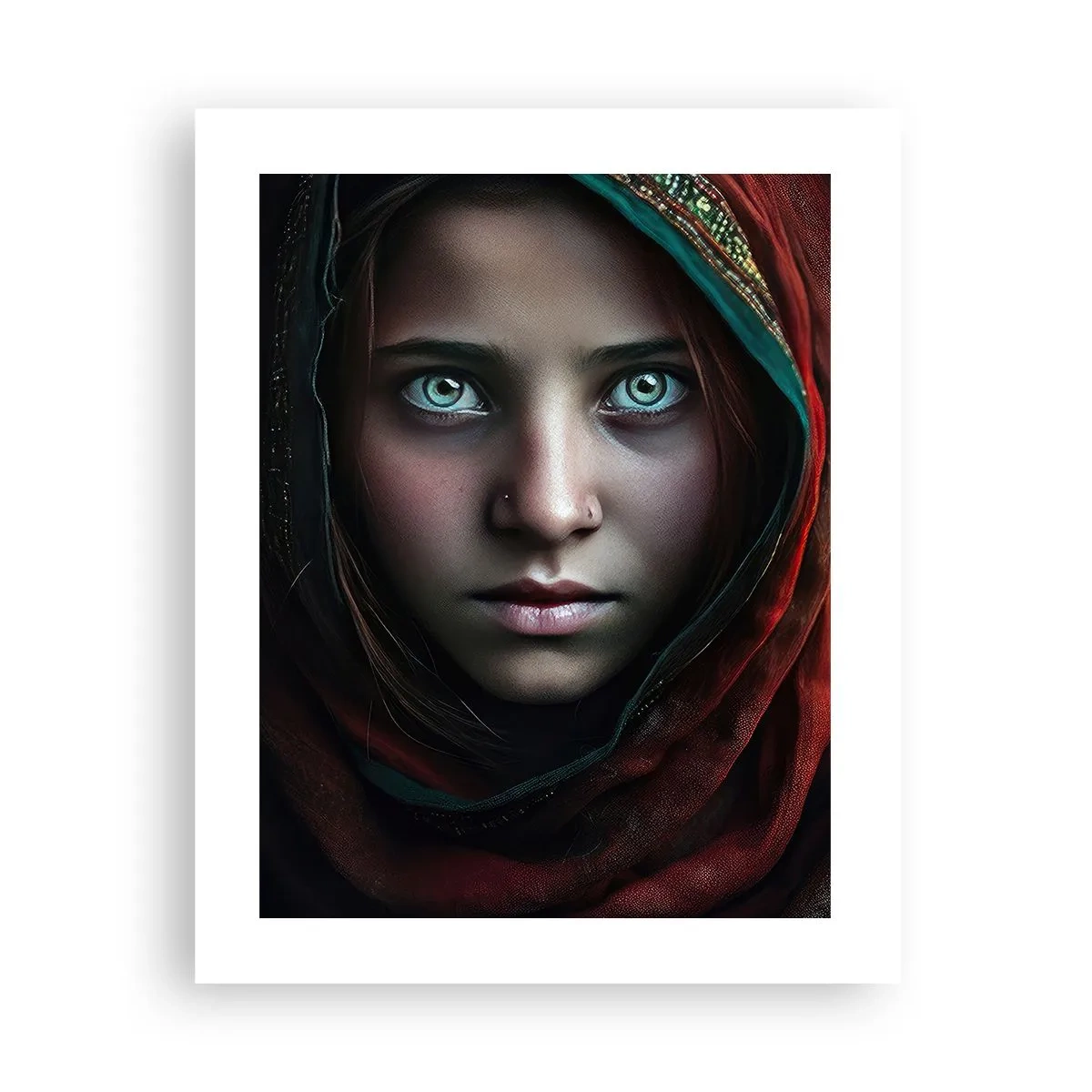Poster - Prinzessin aus dem Osten - 40x50 cm
