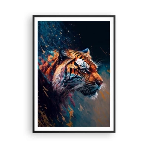 Poster in einem schwarzem Rahmen - Wilde Schönheit - 70x100 cm