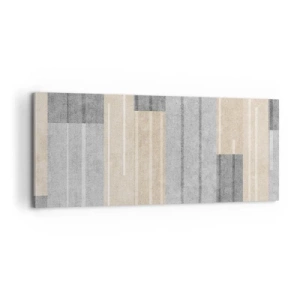 Bild auf Leinwand - Leinwandbild - Komposition: Vertikal halten - 100x40 cm