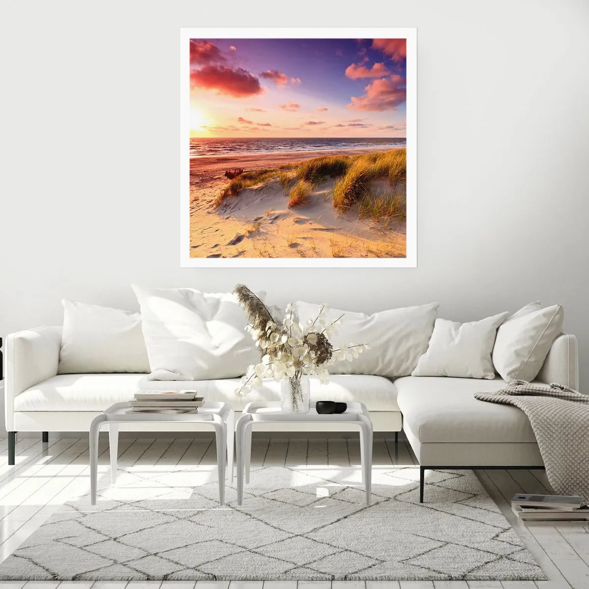 Poster - Die Luft riecht schon im Sommer - 30x30 cm