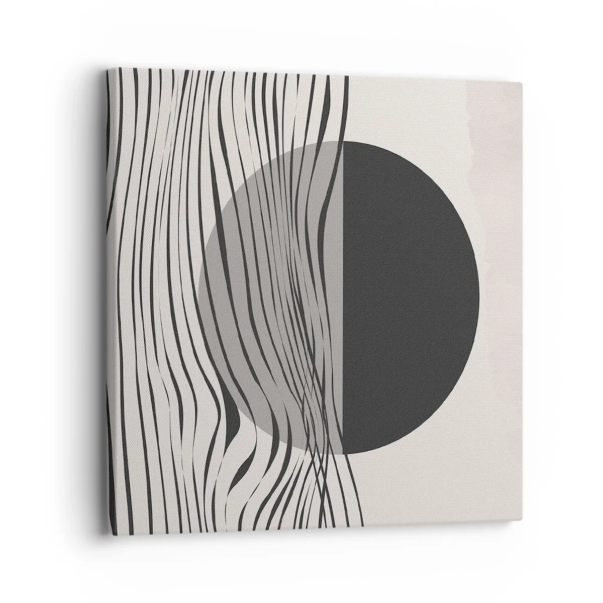 Bild auf Leinwand - Leinwandbild - Halbe Komposition - 30x30 cm