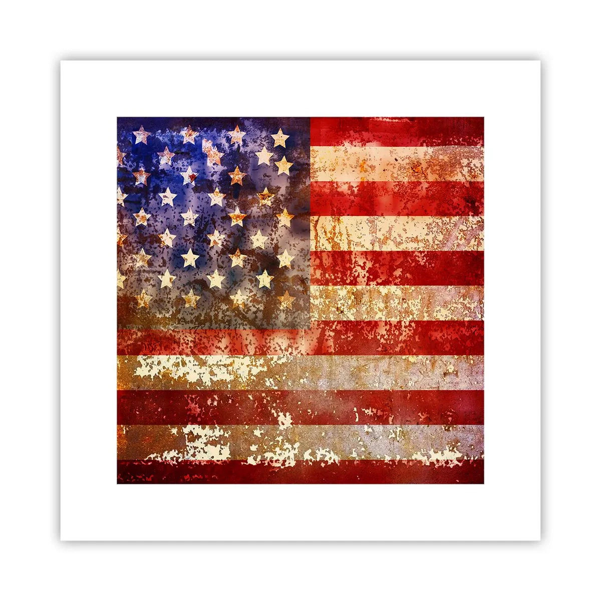 Poster - Ruhm verblasst nicht - 30x30 cm