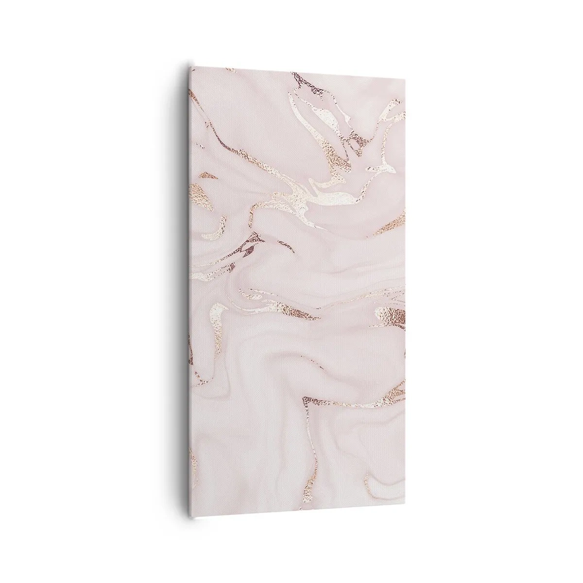 Bild auf Leinwand - Leinwandbild - In einem rosa Schal - 65x120 cm