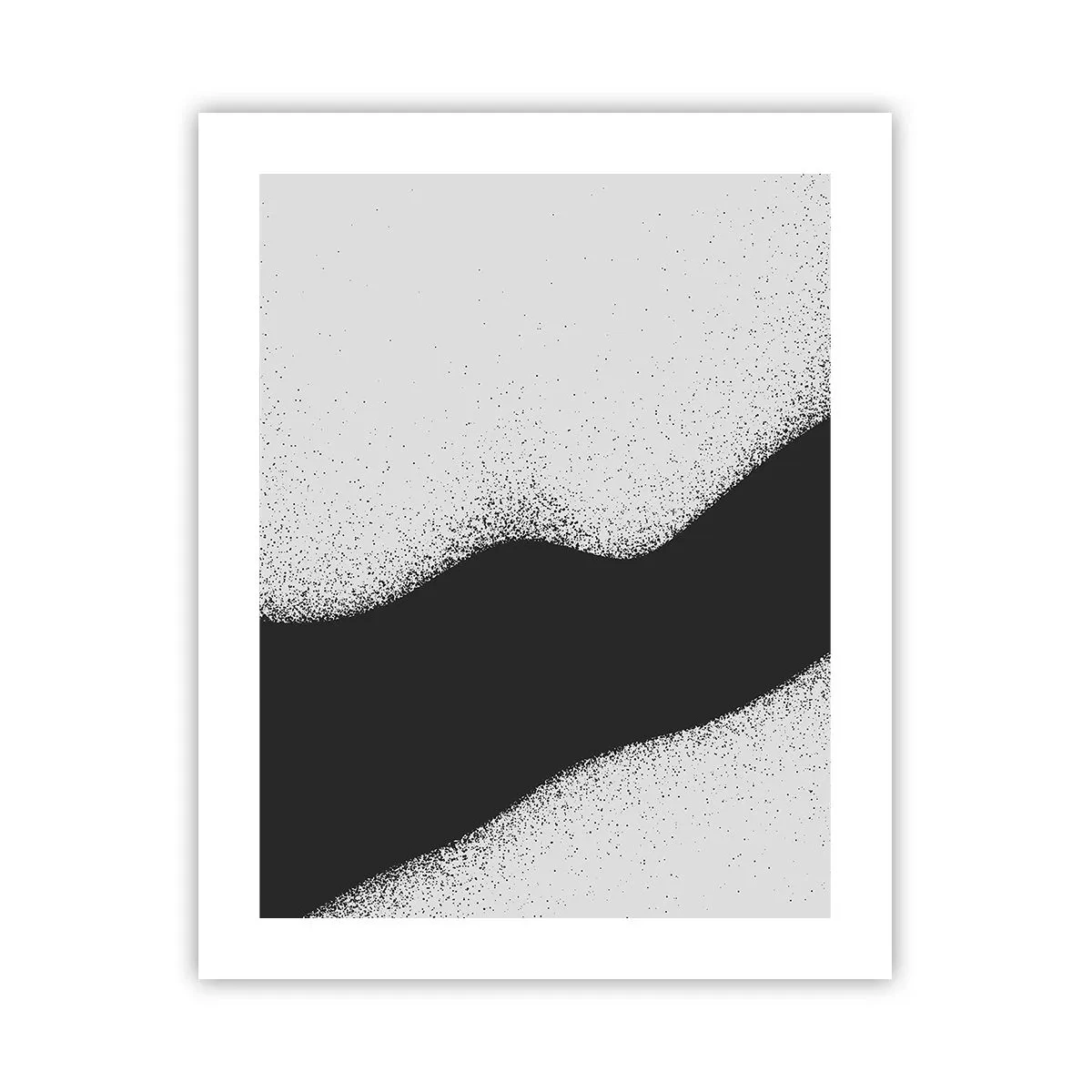 Poster - Flüssiges Gleichgewicht - 40x50 cm
