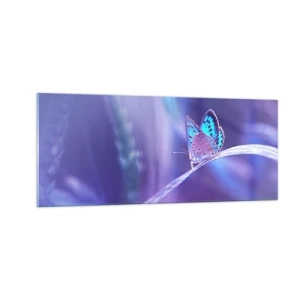 Glasbild - Bild auf glas - Ein Juwel der Natur - 100x40 cm