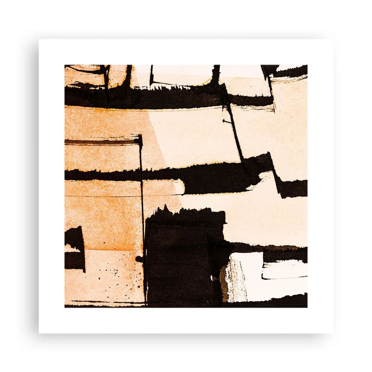 Poster - Also doch Ordnung - 40x40 cm