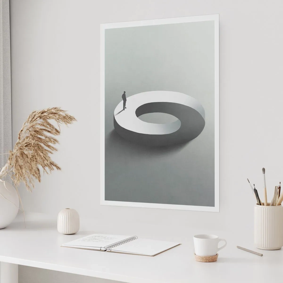 Poster - Und wie soll man davon klug werden - 61x91 cm