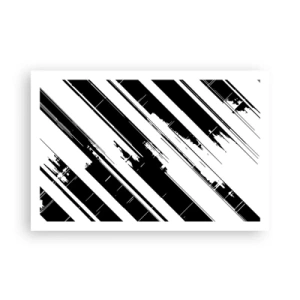 Poster - Eine intensive und dynamische Komposition - 91x61 cm