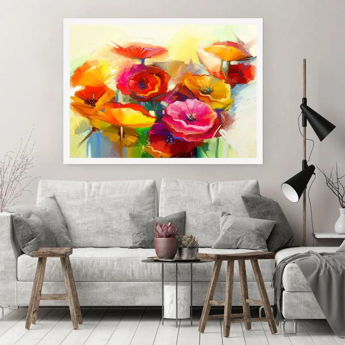 Poster - Nicht nur rot - 70x50 cm