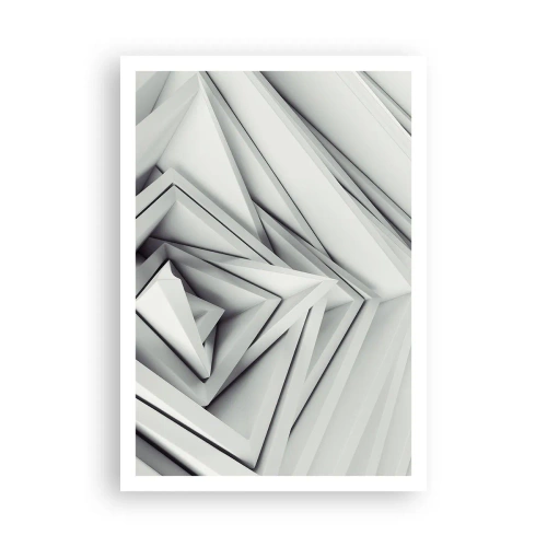 Poster - Spitzwinklige Knospen - 70x100 cm