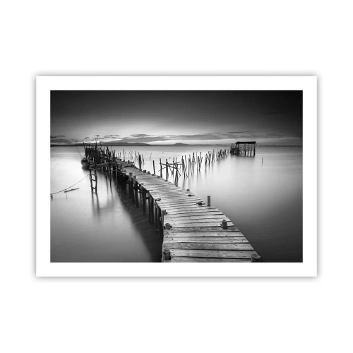 Poster - Der Frieden eines vergessenen Ufers - 70x50 cm