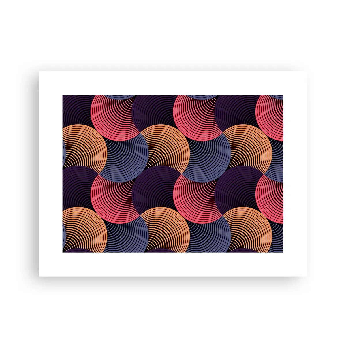 Poster - Im kreisenden Rhythmus - 40x30 cm