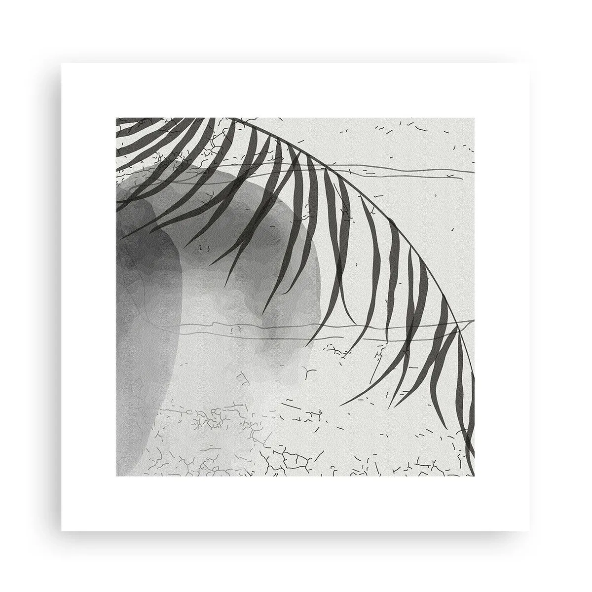 Poster - Subtile Exotik der Natur - 30x30 cm