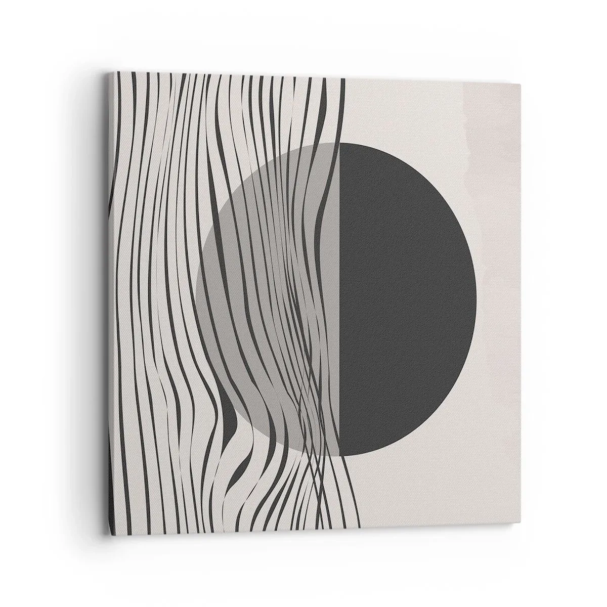 Bild auf Leinwand - Leinwandbild - Halbe Komposition - 70x70 cm