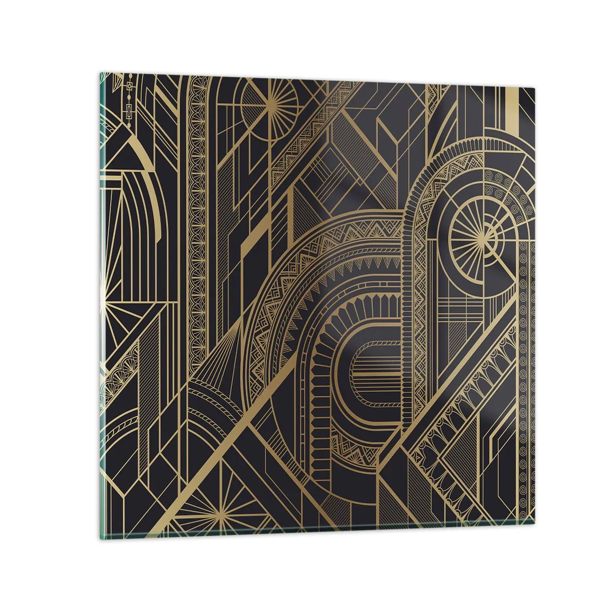 Glasbild - Bild auf glas - Konzepte, Ideen, Pläne - 50x50 cm