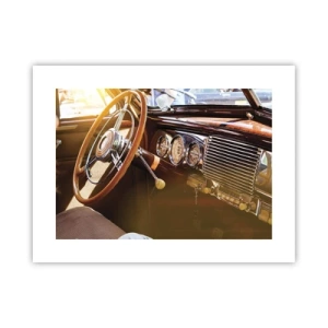 Poster - Ein Hauch von Luxus aus der Vergangenheit - 40x30 cm