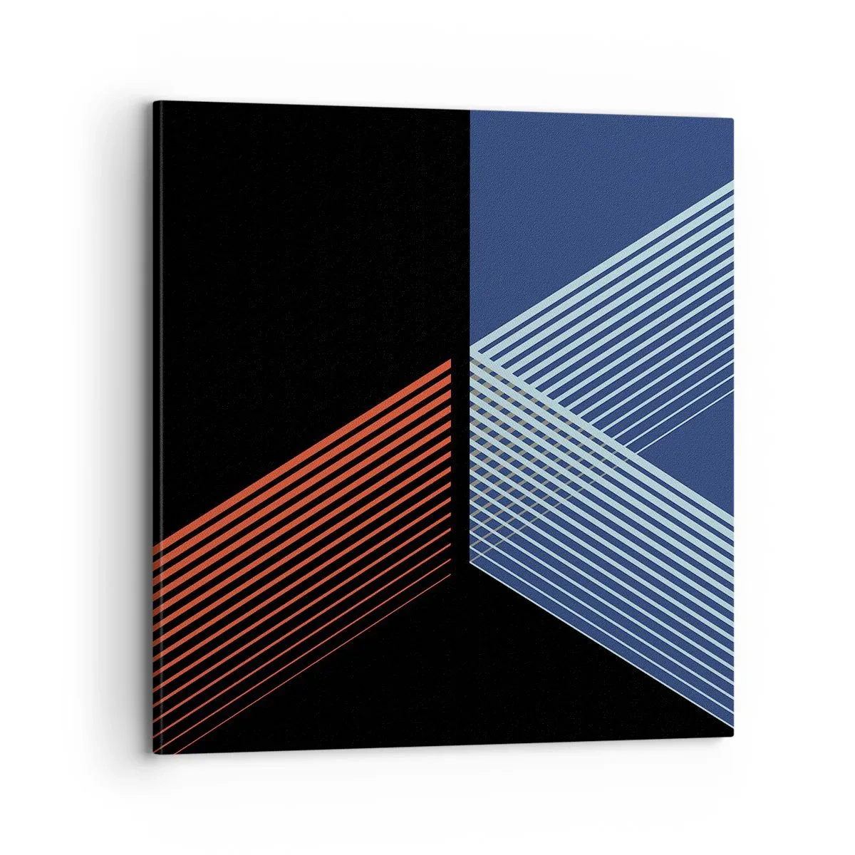 Bild auf Leinwand - Leinwandbild - Eine einfache Geschichte - 70x70 cm