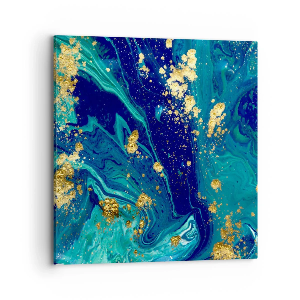 Bild auf Leinwand - Leinwandbild - Die Blütenblätter der Sonne - 70x70 cm