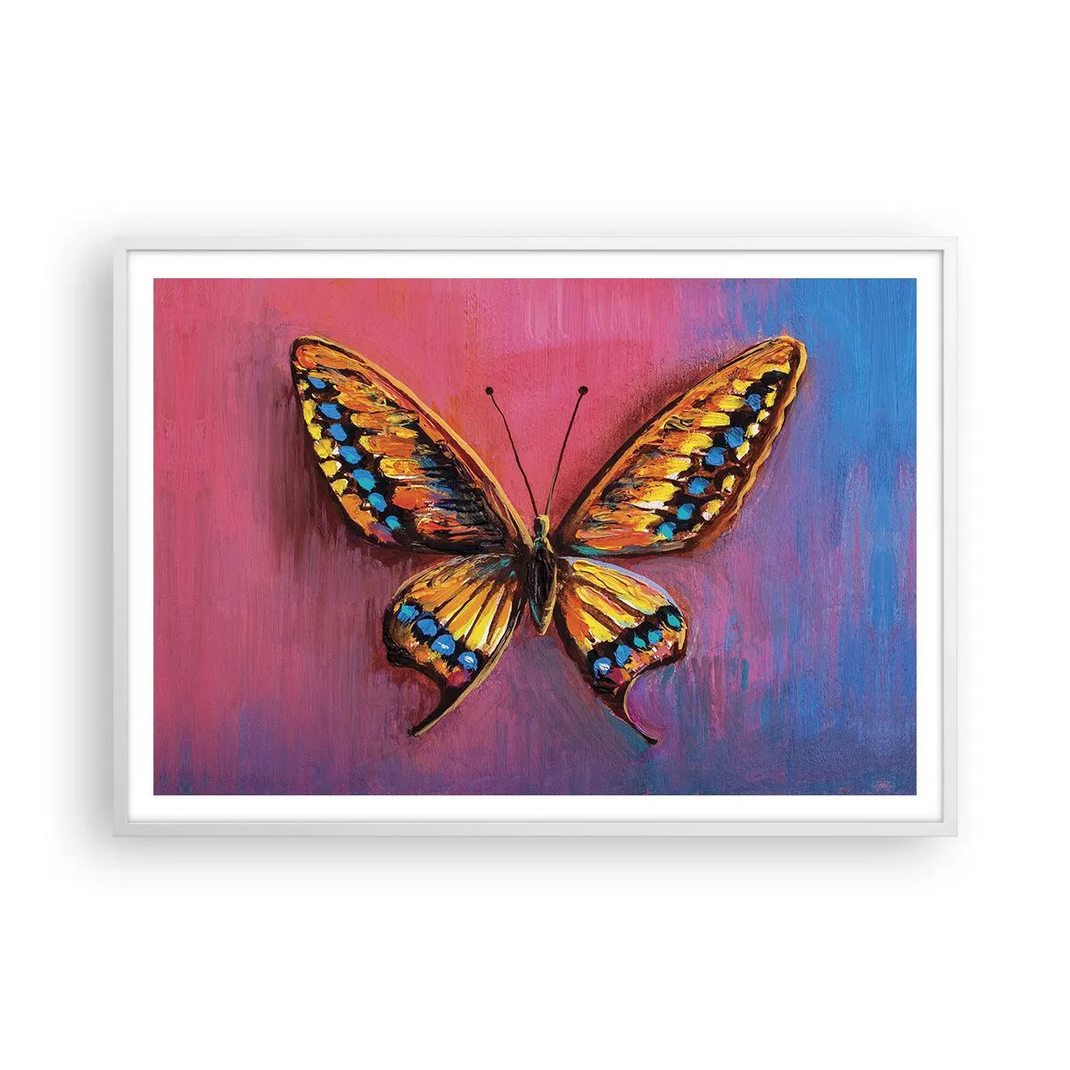 Poster in einem weißen Rahmen - Ein Juwel der Natur - 100x70 cm