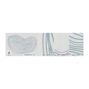 Fototapeten Muster Selbstklebend Deluxe Sticker - Das Lächeln der Wassertropfen - Minimalismus, Boho, Stück - 100x30 cm