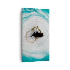 Bild auf Leinwand - Leinwandbild - Nach Innen eindringen - 45x80 cm