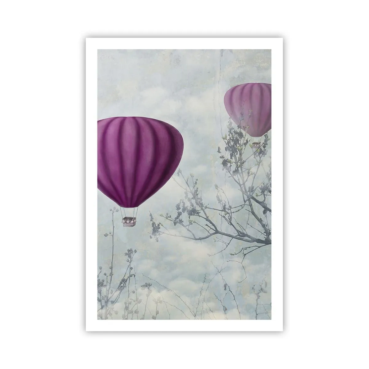 Poster - Wie Schiffe am Himmel - 61x91 cm