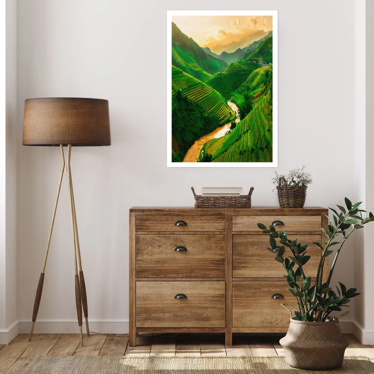 Poster - Vietnamesisches Tal - 70x100 cm