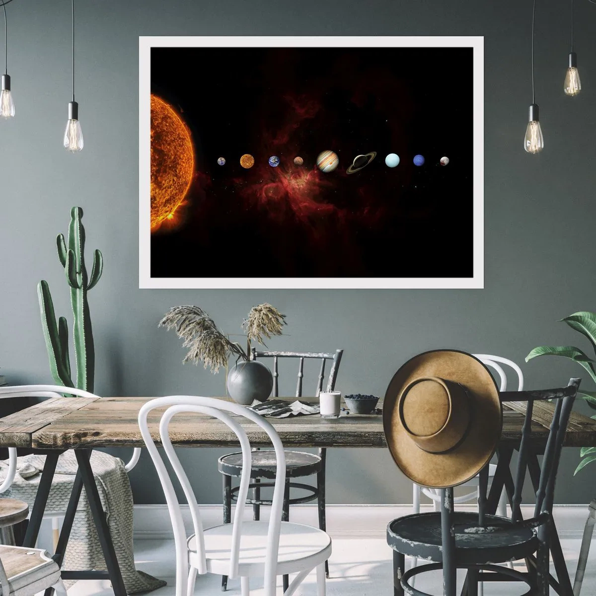 Poster - Unsere Nachbarschaft - 50x40 cm