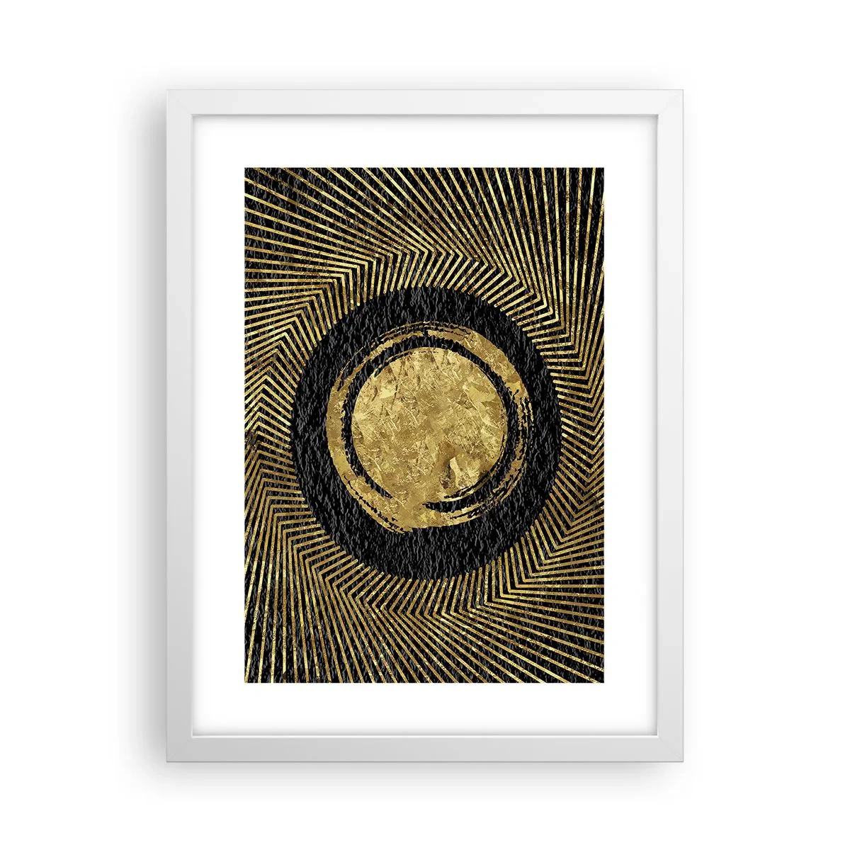 Poster in einem weißen Rahmen - Glamour-Komposition - 30x40 cm