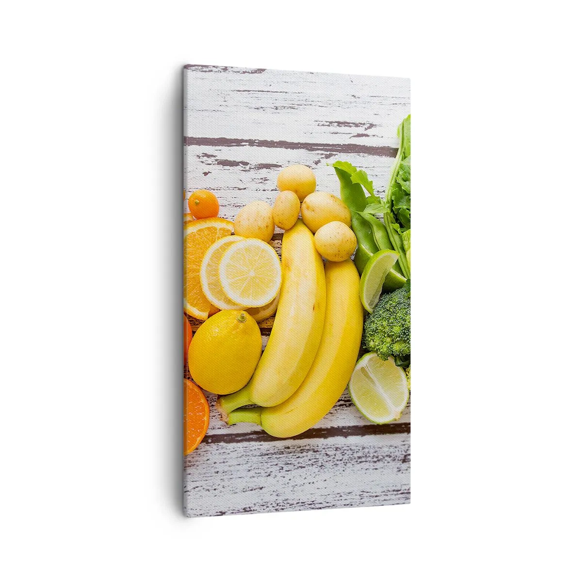 Bild auf Leinwand - Leinwandbild - Es ist nicht genug? - 45x80 cm