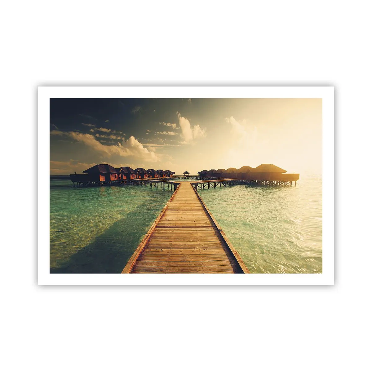 Poster - Eine herzliche Einladung - 91x61 cm