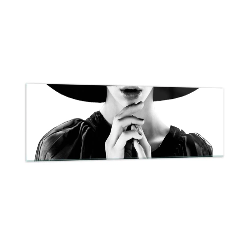 Glasbild - Bild auf glas - Versteckte Schönheit - 90x30 cm