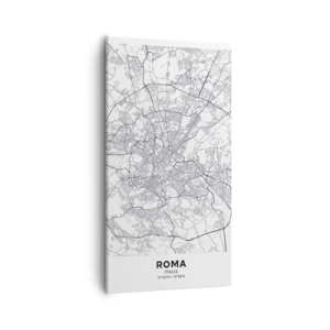 Bild auf Leinwand - Leinwandbild - Römischer Kreis - 55x100 cm