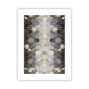 Poster - Diamant-Komposition - 30x40 cm