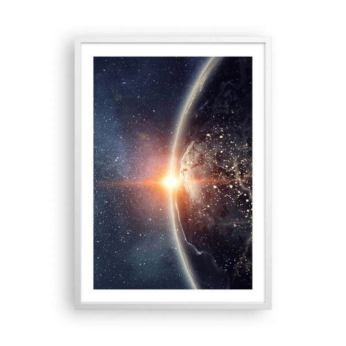 Poster in einem weißen Rahmen - In einer neuen Perspektive - 50x70 cm