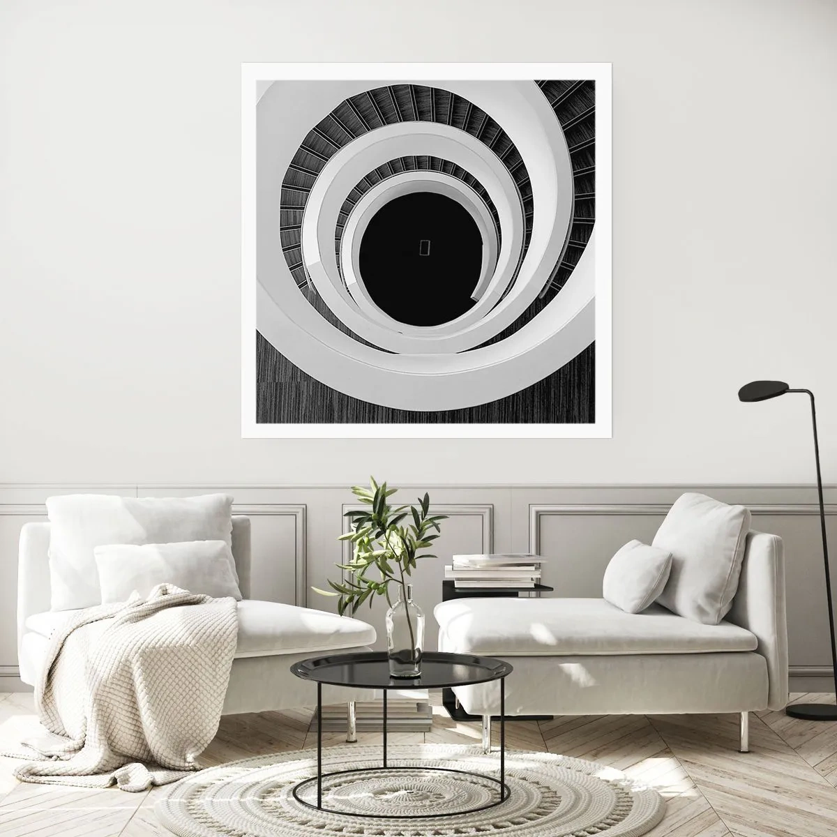 Poster - Zum Kern der Sache - 30x30 cm