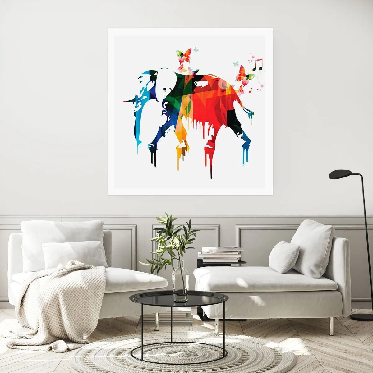 Poster - Jeder kann tanzen - 40x40 cm
