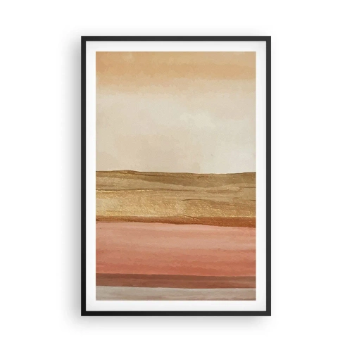 Poster in einem schwarzem Rahmen - Vertikale Komposition - 61x91 cm
