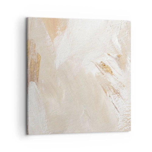 Bild auf Leinwand - Leinwandbild - Pastellkomposition - 60x60 cm