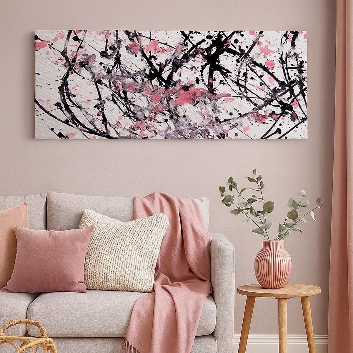 Bild auf Leinwand - Leinwandbild - Die Flüchtigkeit des Lebens - 30x30 cm