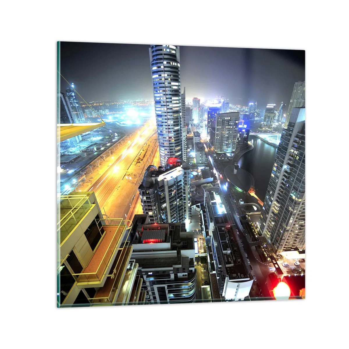 Glasbild - Bild auf glas - Ein Wunder in der Wüste - 30x30 cm